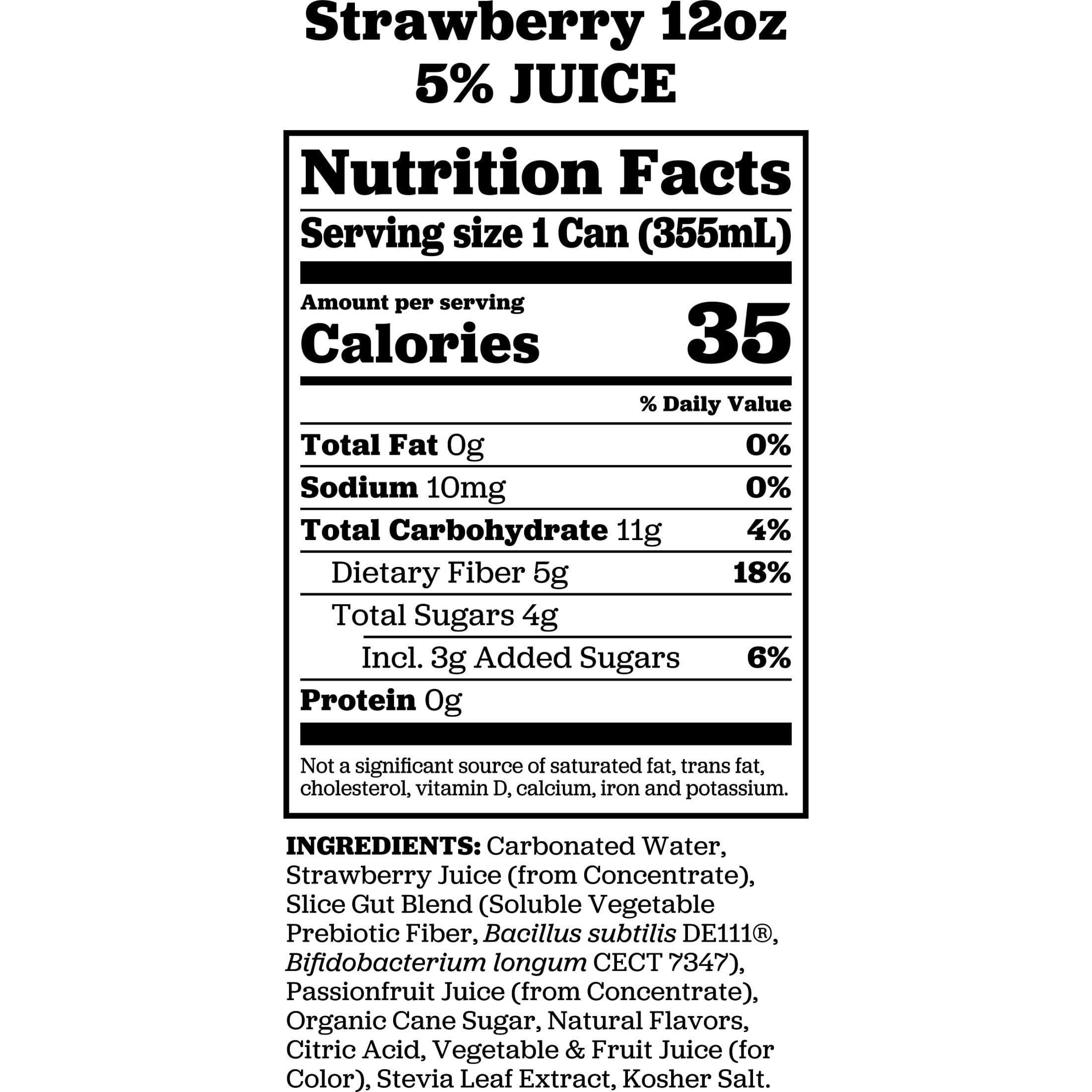 Slice Strawberry Soda, 12 fl oz Can