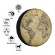 thumbnail image 4 of Fotbe Vintage World Map Funda de Llanta de Repuesto con Estampado, Engrosada, Ajuste Universal para Jeep, Remolque, RV, SUV, Camión-16 inch, 4 of 6