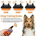 thumbnail image 2 of Dog Training Collar with Remote 2600ft Control Range Waterproof IP67 Rechargeable E Collars for Small Medium Large Dogs with Beep  Vibration  Shock  Light Training Modes, 2 of 6