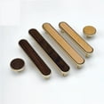 thumbnail image 7 of 2PCS Gold Kitchen Cabinet Handles Nordic Pastoral Furniture Handles Black Dresser Drawer Knobs and Handles Zinc Alloy Hardware, 7 of 7