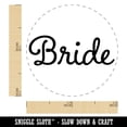thumbnail image 2 of Bride Wedding Fun Text Rubber Stamp for Scrapbooking Crafting Stamping - Mini 1/2 Inch, 2 of 7