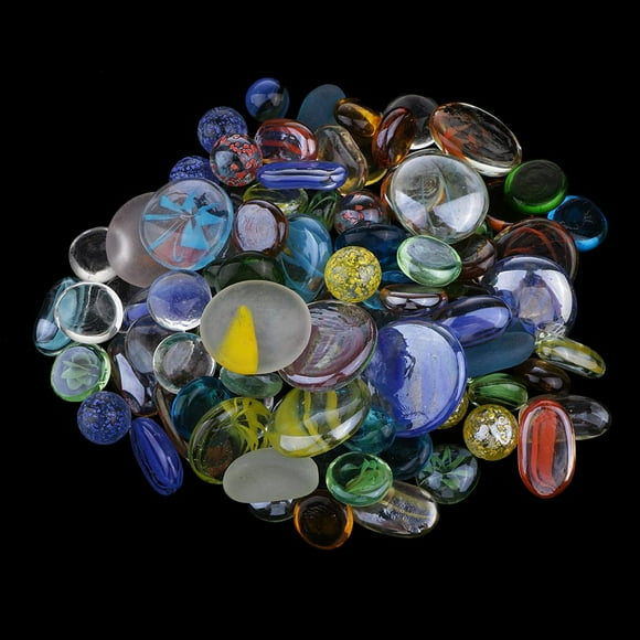 1 Paquete Abalorios Multicolor Hecha Perfecto Para Chicas , Fabricación De Abalorios Y Bisutería BLESIY Decoración de estanque de peces florero