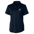 thumbnail image 2 of Women's Cutter & Buck Navy ETSU Buccaneers Vault DryTec Prospect Textured Stretch Polo, 2 of 3
