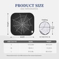 thumbnail image 6 of Uemuo A Web With A Spider Printed 2 PCS Car Windshield Sun Shade, Auto Sun Heat and UV Rays Blocker, Foldable Automotive Front Window Sunshade Protector, 6 of 7