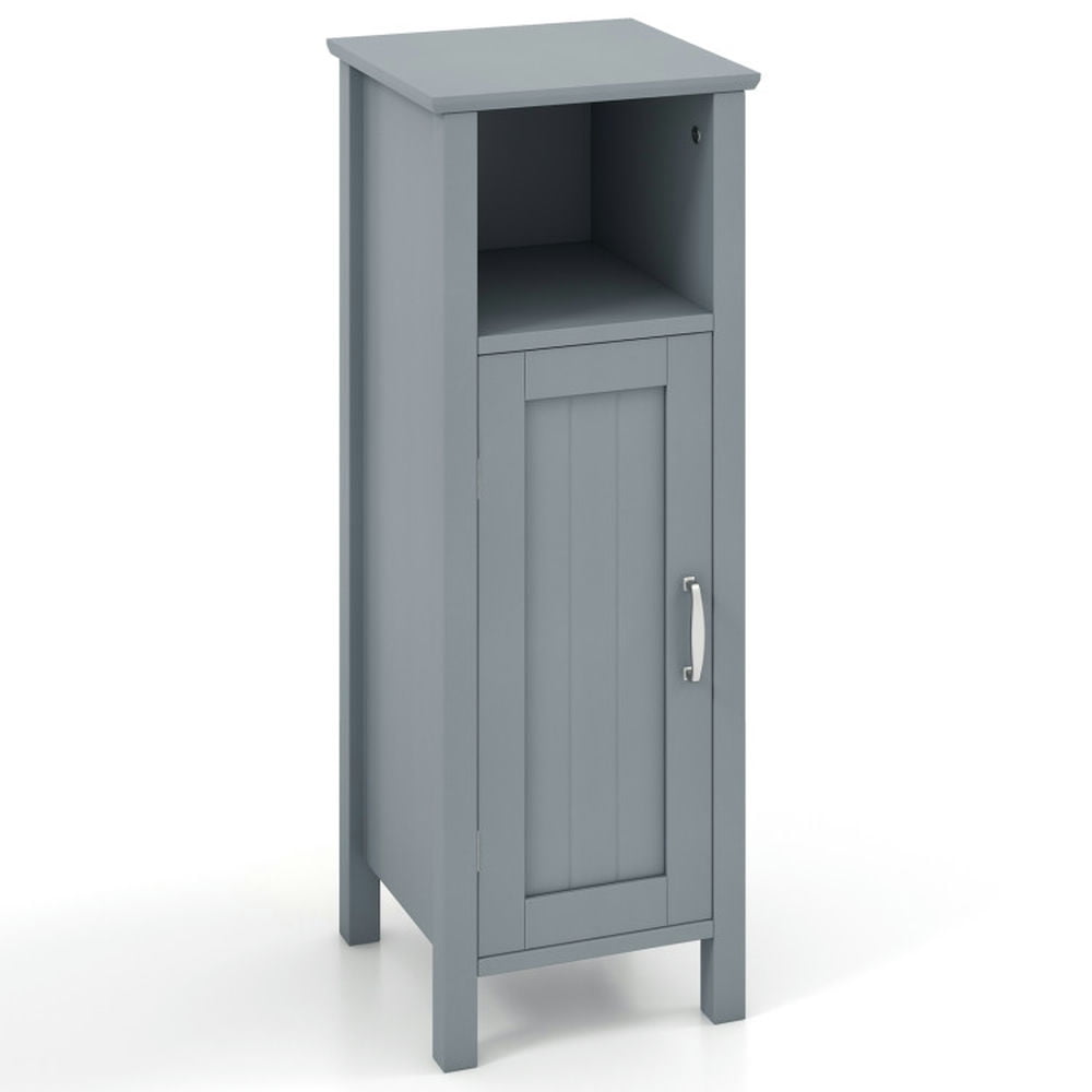 GVN Bathroom Storage Organizer with 2-Tier Cabinet-Gray, Bathroom Cabinet Storage for Entryway Storage, Home Office Furniture GVN Bathroom Storage Organizer with 2-Tier Cabinet-Gray, Bathroom Cabinet Storage for Entryway Storage, Home Office Furniture