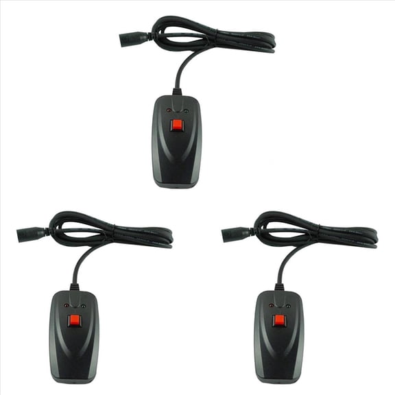 3X Fog Machine Wire Remote Control Portable XLR for 400W 900W Smoke Machine,3 x Wired Controller
