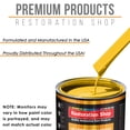 thumbnail image 4 of Sunshine Yellow Gallon URETHANE BASECOAT CLEARCOAT Car Auto Body Paint Kit, 4 of 6