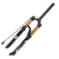 thumbnail image 1 of Horquilla de suspensión para bicicleta, horquilla delantera para bicicleta de montaña, horquilla neumática con suspensión para bicicleta, horquilla delantera para bicicleta de montaña, durabilidad mejorada, 1 of 8