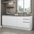 thumbnail image 2 of Mueble de Cocina Madesa Glamy 200cm Blanco, 2 of 5