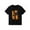 Black, variant on EnJoCho Child Bodysuit Little Children And Big Kids Cartoon Print Boys And Girls Tops Short Sleeved T Shirts 1 To 8 Years