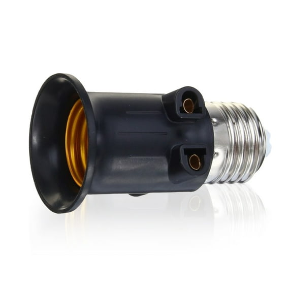 Tssuoun Light Bulb Socket Living Room E27 Converter Base High Temperature Resistant Lightbulb Holder Office Lighting Accessories