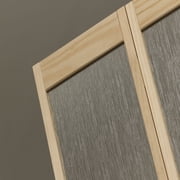 American Wood Aspen Half Glass Bifold Door, 24-in. x 80-in., Unfinished Pine