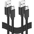 thumbnail image 1 of Lot de 2 Câbles d'Alimentation Micro USB de 10 Pi pour Amazon Fire TV Stick, pour Roku Diffusion en Continu Stick, Express Plus, Prime Plus, Voice Remote Pro, Chargeur de Chargement Chromecast pour Kindle Fire 10 Tablette Firestick Cordon Long, 1 of 5