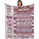 thumbnail image 1 of LHSHID Birthday Gifts for Girlfriend from Boyfriend Girlfriend Gifts Throw Blankets Gift for Girlfriend Unique Anniversary Romantic Gifts for Her, 1 of 9