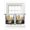 Black, variant on Boho Mountains Sheer Window Curtains 45 Inch Length, Rod Pocket Curtains for Bedroom Living Room Window Country Forest Bear Deer Trees Beige Voile Kitchen Tier Curtains & Drapes 42"x45" 2 Panels