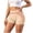 Underpant # Khaki, variant on Womens Biker Shorts High Waisted Mesh Side Cutout Seamless Shaping Panty Breathable Material Firm Support Daily Foundation Piece Versatile Garment Wardrobe Staple Essential