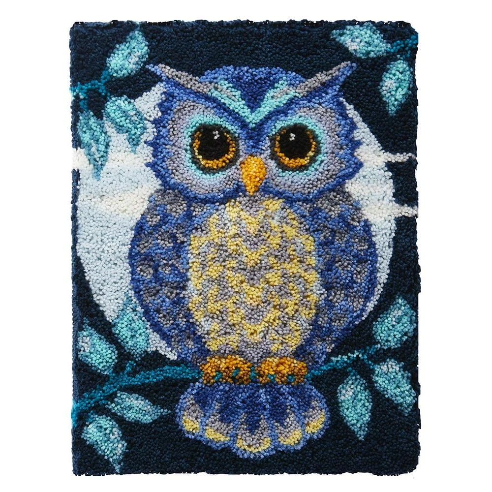 herrschners-blue-moon-owl-latch-hook-kit-walmart-walmart