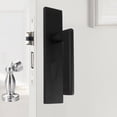 thumbnail image 1 of Aluminum Alloy Door Handleset, Black Easy To Install Universal Entry Door Lock  for Home, 1 of 8