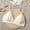 White, variant on French Triangle Cup Thread Thin Shoulder Strap Beauty Back Bra Sexy Deep V-Neck Solid Color Tube Top