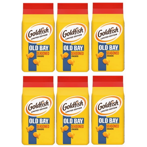 Old Bay Goldfish Crackers Limited Edition 6 Pack