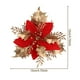 thumbnail image 3 of 12pcs Artificial Flower Christmas Head Powder Flower Home Decoration Wreath Ornaments Pecoration Finished Accessories, Artificial Flower Christmas Wreath, Home Decoration Ornaments, Artificial, 3 of 7