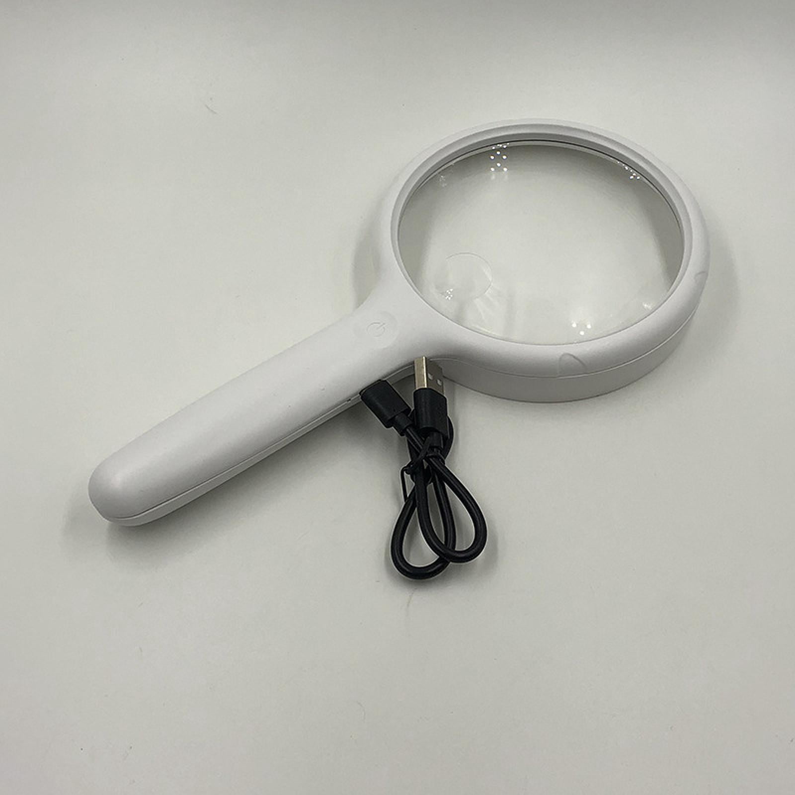 EHJRE Glass Pocket Adjustable Brightness for Science Class Jewelry Book