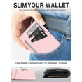 thumbnail image 3 of Miroddi Minimalist Wallet, Credit Card Holder Slim Thin Wallets for Men Women, RFID Blocking Card Organizer, Leather, 3 of 6