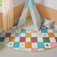 thumbnail image 3 of Alfombra de Área Jinchan para Niños para Guardería, Esquina Radial de 150 cm, Lavable, 3 of 9