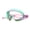 Pink & Green, variant on YIFAEUX Kids Swim Goggles with Earplug Waterproof No Leakage Anti-Fog UV Protection Clear Lens 3-15 Years Old Boys Girls Silicone Goggles Scuba Diving Snorkeling Equipment