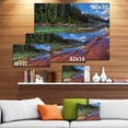 thumbnail image 3 of Beautiful View of Mountain Lake - Extra Large Landscape Canvas Art Print, 3 of 4
