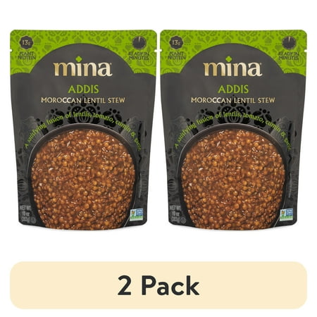 (2 pack) Mina, Moroccan Lentils, 10oz