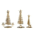 thumbnail image 2 of European Golden Christmas Table Decorations Indoor Christmas Deco Christmas Tree For Desk Metal Christmas Christmas Tree Table Table Decor Christmas Tree Thin Candle, 2 of 5