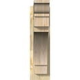 thumbnail image 2 of Ekena Millwork 6"W x 22"D x 22"H Merced Rough Sawn Traditional Outlooker, Douglas Fir, 2 of 4
