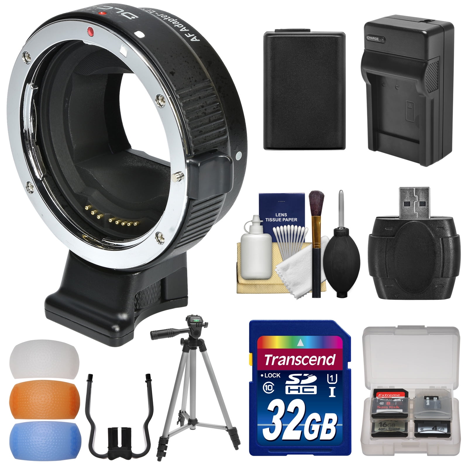 DLC Canon EOS EF Lens to Sony E-Mount Camera Mount Adapter