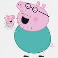 thumbnail image 3 of CafePress - Peppa Pig: Daddy Pig & Baby - Kids Hooded Sweatshirt, Classic Hoodie, 3 of 4