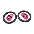 thumbnail image 3 of Lipstore Gymnastic Rings for Adults AntiSlip Fitness Rings for Park Home Gym Children Pink, 3 of 8