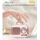 thumbnail image 4 of Portable Bluetooth Speakers, Cute Bear Mini Speaker with Clarity Stereo, Built-in Mic, Super Bass, Wireless Speaker Gifts for Teens, Girls, Kids, Gir, 4 of 5