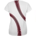 thumbnail image 2 of Fastball Baseball All Over Womens T Shirt Multi SM, 2 of 2