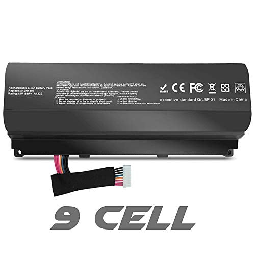 Batterymon 2lm93 2n1403 Laptop Battery For Asus Rog G751j Bhi7t25 G751jy G751jt G751jm G751jl G751j G751 Gfx71jt Gfx71jm Gfx71jy Gfx71jy4710 Gfx71jy4860 A 15v wha Walmart Com Walmart Com