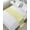 Gray Yellow, variant on Bed Runner for Queen Size, Sage Green Stripe Decorative Scarf Throws for Foot of Bed, Geometric Grey White Vertical Striped Luxury Bedding Protector Slipcover Bedrunners for Hotel/Home, 83 x 20 Inch