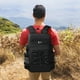 thumbnail image 3 of Mochila térmica MIYCOO, 28 L, aislante, 40 latas con 2 bolsas de hielo, negra, 3 of 7