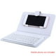 thumbnail image 3 of Teclado Bluetooth Bearachild 2 en 1 con Funda Protectora de Cuero PU Blanco, 3 of 6