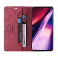 thumbnail image 4 of Compatible for Samsung Galaxy Note 10 Wallet Case, PU Leather Magnetic Closure Flip Folio Cover with Cash Card Holders Folding Kickstand Shockproof Case for Samsung Galaxy Note 10 6.3 Inch,Red, 4 of 11