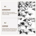 thumbnail image 5 of FRCOLOR  100 Pcs Rivets for Suitcase Dressmaking Spike Studs Clothing Fabric Silver, 5 of 8