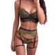 thumbnail image 1 of Gibobby Sujetador De Encaje Para Mujer Lencería sexy para mujer, ropa interior sexy, lencería para mujer(Verde, XXG), 1 of 5