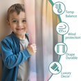 thumbnail image 3 of Blackout Kids Curtains,Soft Pastel Cloudscape Childrens Insulated Curtains Set Of 2,Bedroom Essentials,Toddler Room Decor 42"x84", 3 of 5