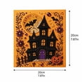 thumbnail image 5 of Halloween Pearl Diamond Art Kit, Pumpkin Ghost DIY Painting Set, 8x8 Inch Wall Decor Craft, Seasonal Home Gift, 5 of 7
