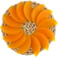thumbnail image 2 of 20 PCS Artificial Yellow Peach Slice Fake Fruit Slices Home Table Cabinet Decoration, 2 of 3