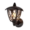 thumbnail image 1 of Farol de pared exterior, IP44, acabado negro, 10W, E27, 1 luz, 1 of 5