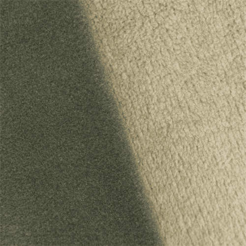 Grey/Beige Doublesided Fleece, Fabric By the Yard